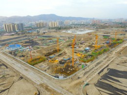 蘭州恒大山水城項(xiàng)目D、E地塊土石方工程施工